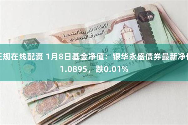 正规在线配资 1月8日基金净值：银华永盛债券最新净值1.0895，跌0.01%